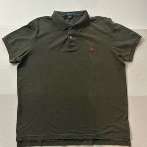 Men’s US Polo Assn. polo shirt size L green